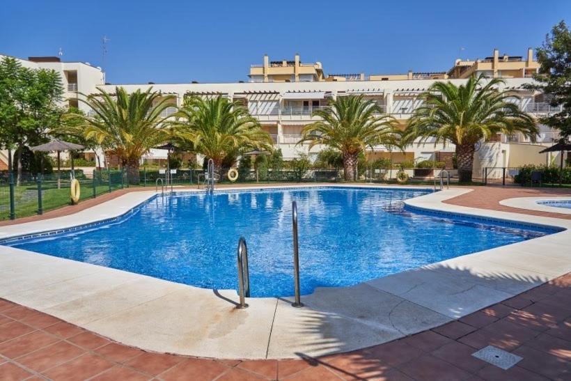 Apartamento Primera Linea De Playa Isla Cristina Urbanizacion Zarati Buitenkant foto
