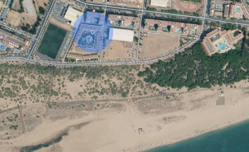Apartamento Primera Linea De Playa Isla Cristina Urbanizacion Zarati Buitenkant foto